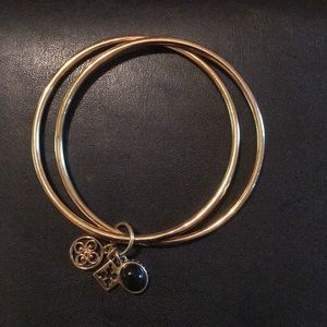 Double circular bracelets